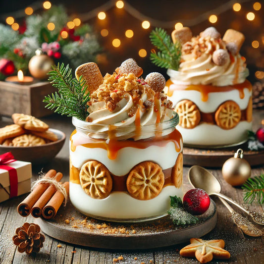 Weihnachtlicher Genuss: Spekulatius-Creme als festliches Dessert